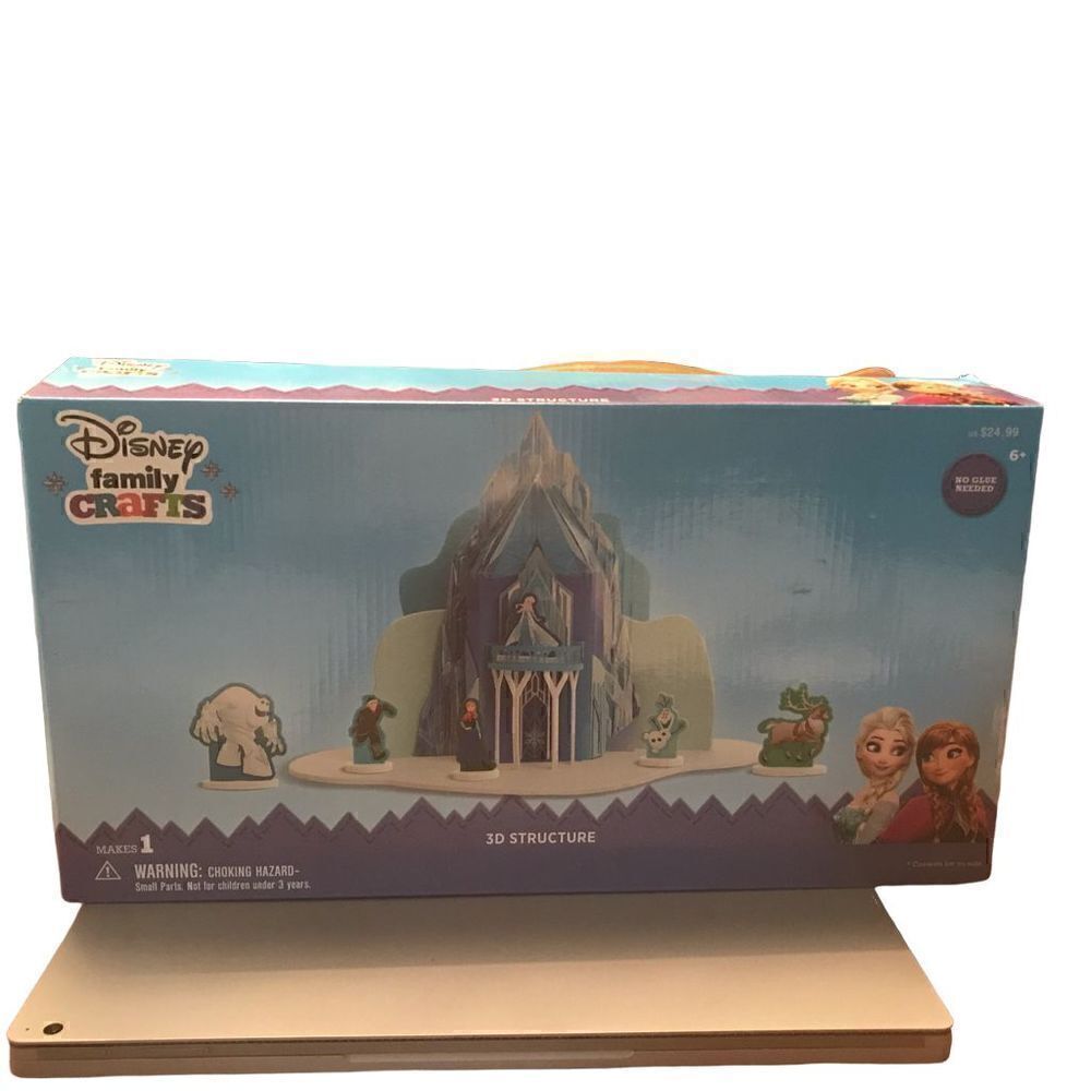 Disney Family Crafts Elsa’s Ice Palace